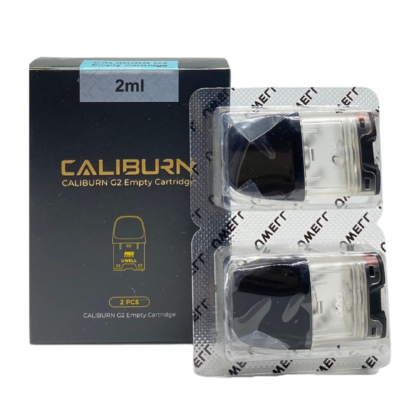 کارتریج های غلاف خالی Uwell Caliburn G2 0.8 1.0 1.2 اهم سیم پیچ پرکننده بالا
