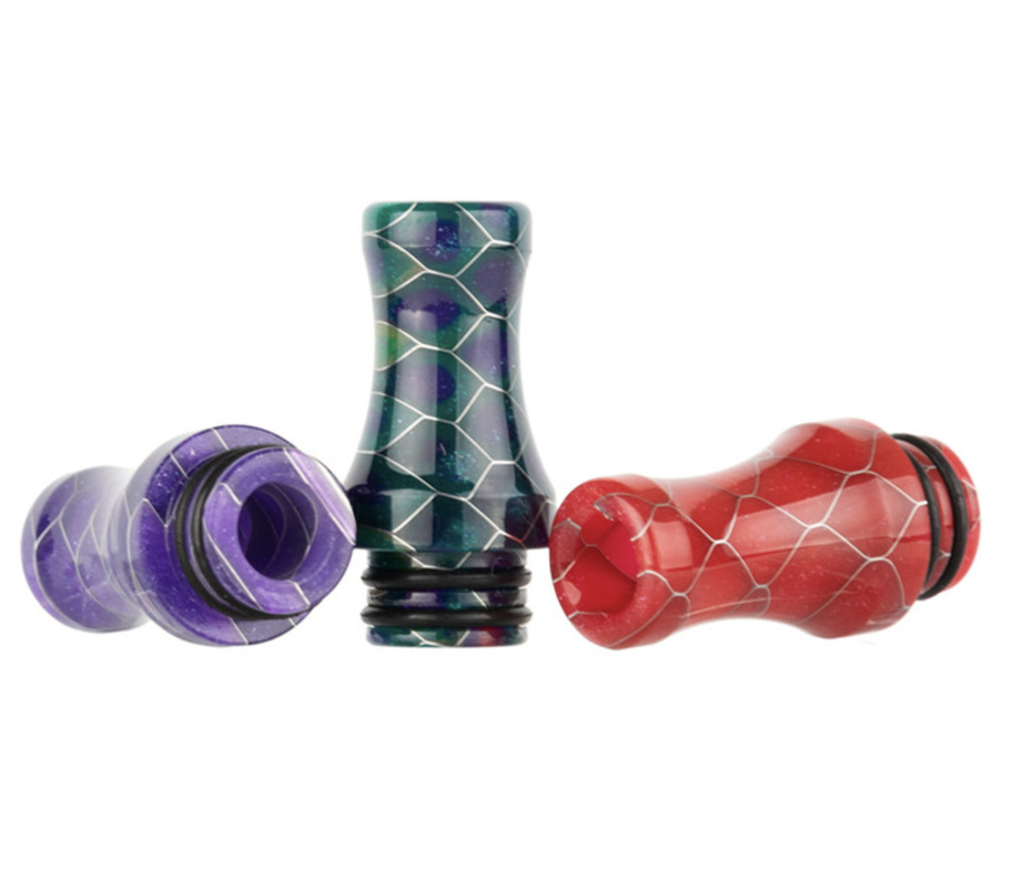 لوازم جانبی سیگار E رنگ تصادفی Resin 510 Vape Drip Tip AS258S