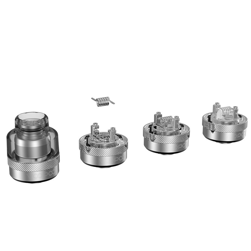 26 × 46.5 میلی متر Voopoo Rta Pod Tank 2ml 510 Thread Pnp Tanks Replacement