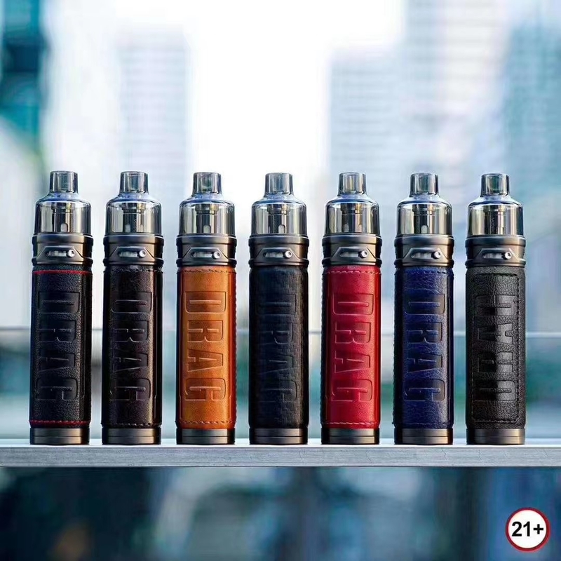 Voopoo Drag X 18650 Mod E Cigarette Kits 4.5ml Vinci Coil Single 18650 Battery 80w
