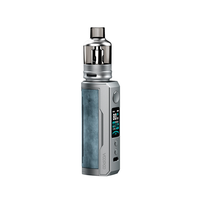 100w E Health استارت کیت سیگار تکی 18650 21700 Battery Tpp Pod Tank Voopoo Drag X Plus