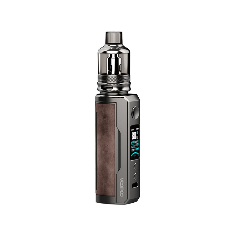 100w E Health استارت کیت سیگار تکی 18650 21700 Battery Tpp Pod Tank Voopoo Drag X Plus