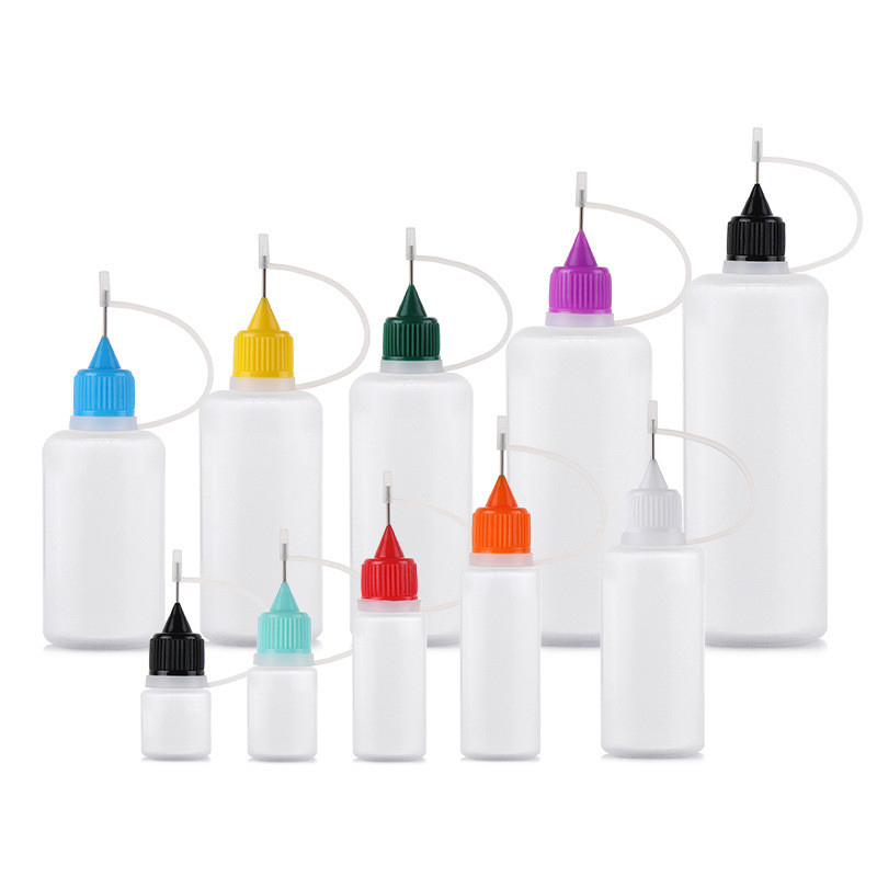بطری نوک سوزن Naked Eliquid 3ml 5ml 10ml 30ml 50ml 60ml 100ml 120ml Empty Vape Bottles