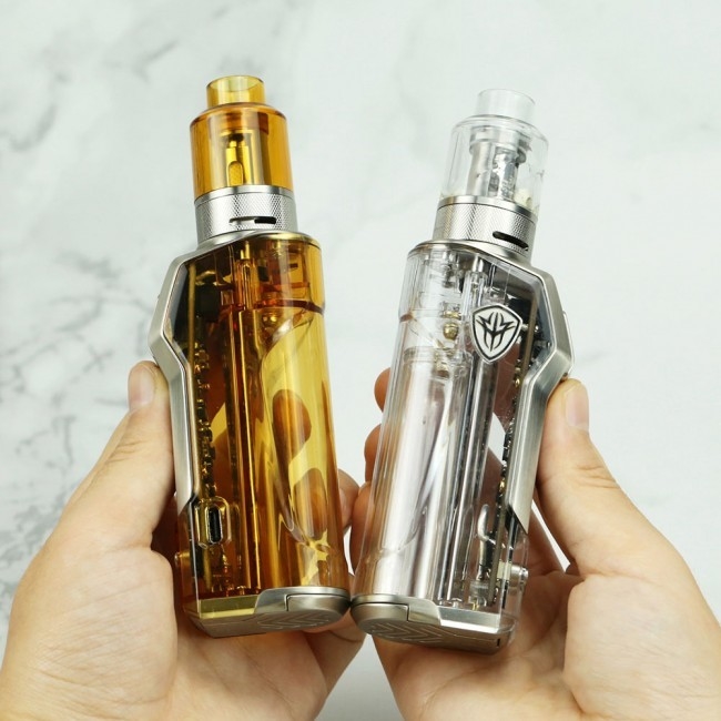 دستگاه Vape Pod Rincoe Jellybox Mini 80w 4.8ml Sub Ohm Tank Single 21700 18650 Battery