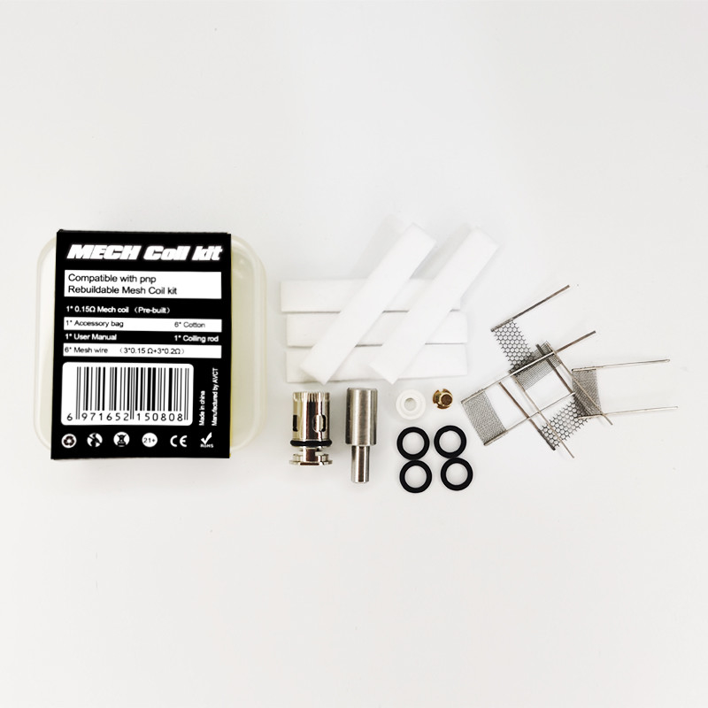 کیت 6 در 1 کویل مش Voopoo کیسه لوازم جانبی تعویض کویل ویپ 28 گرم