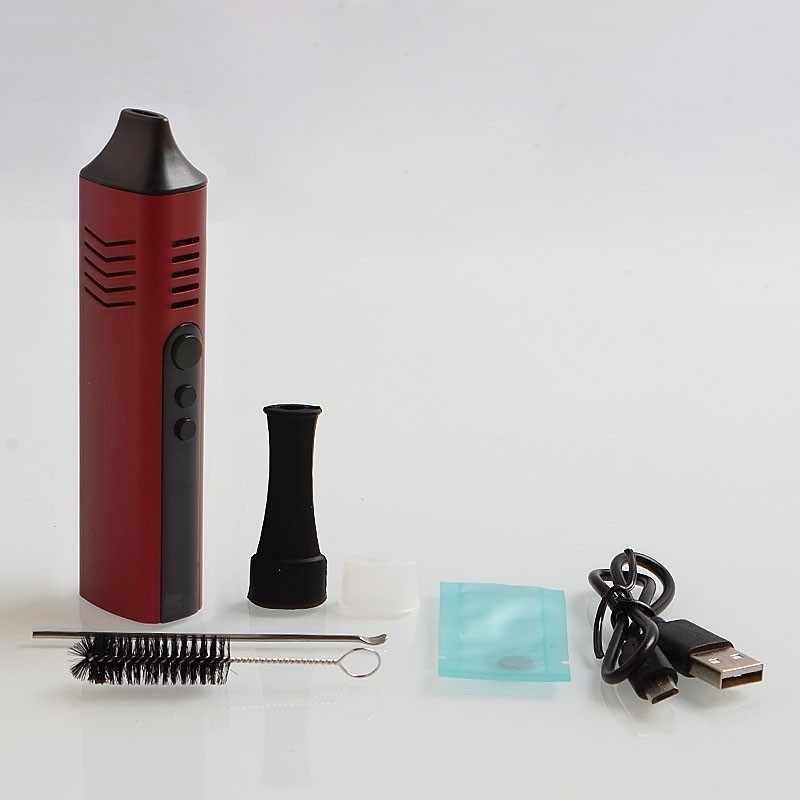 5 ولت / 0.5 آمپر Hugo Vapor Conqueror 2600mah Dry Herb Vaporizer Kit Dry Herb Pen