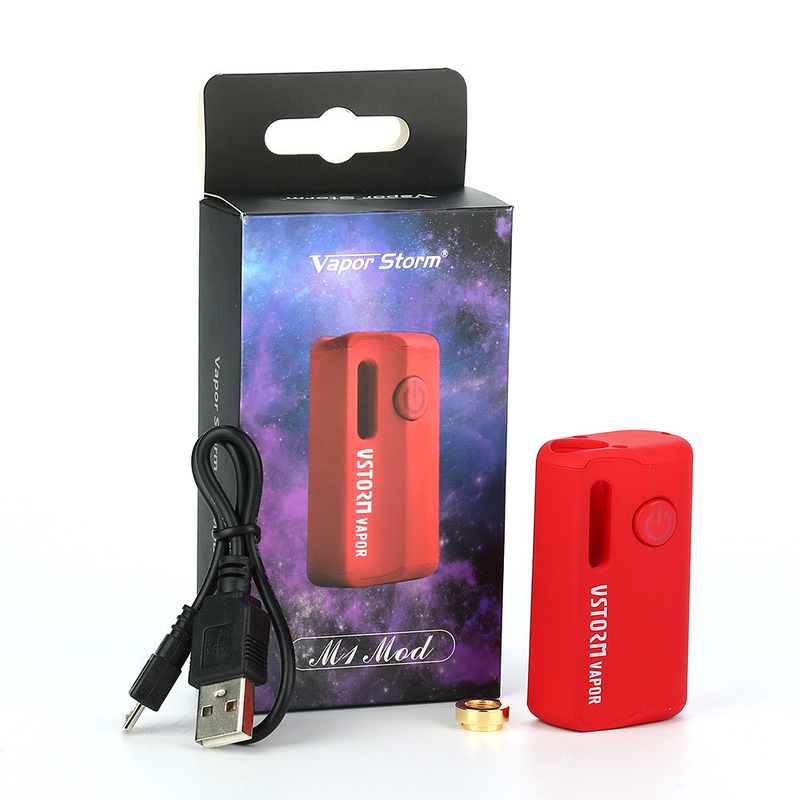 Vapor Storm M1 VV 800mah ساخته شده در جعبه باتری Mod Cbd Vape Mod