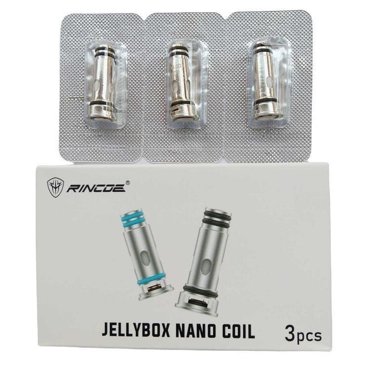 کویل جایگزین نانو ژله باکس Lelote برای رینکو Jellybox SE / Nano X / Air X کیت 1.0Ω / 0.5Ω