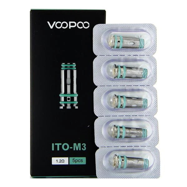 Voopoo ITO Coil 5pcs M0 M2 M3 Vape Coil برای Doric 20 / Drag Q