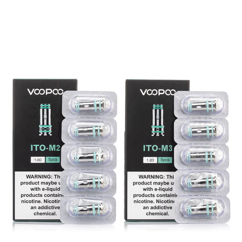 Voopoo ITO Coil 5pcs M0 M2 M3 Vape Coil برای Doric 20 / Drag Q