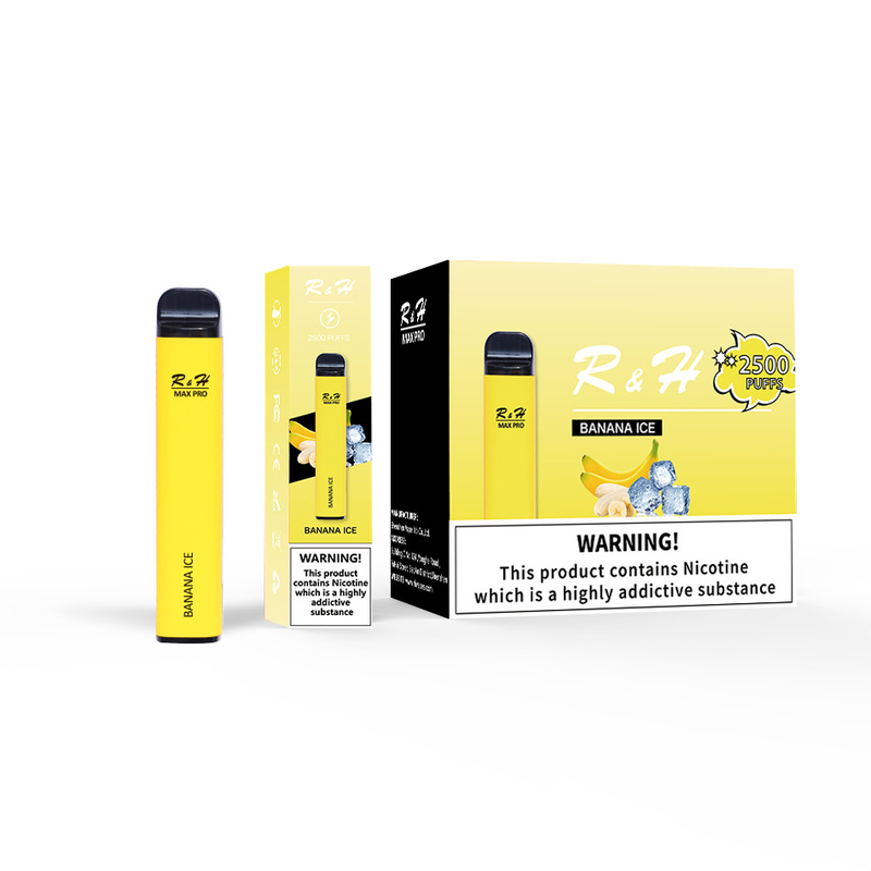 کیت یکبار مصرف Pod Vapes Max Pro 8ml 950mah 2500 Puffs 1.3ohm Mesh Coil
