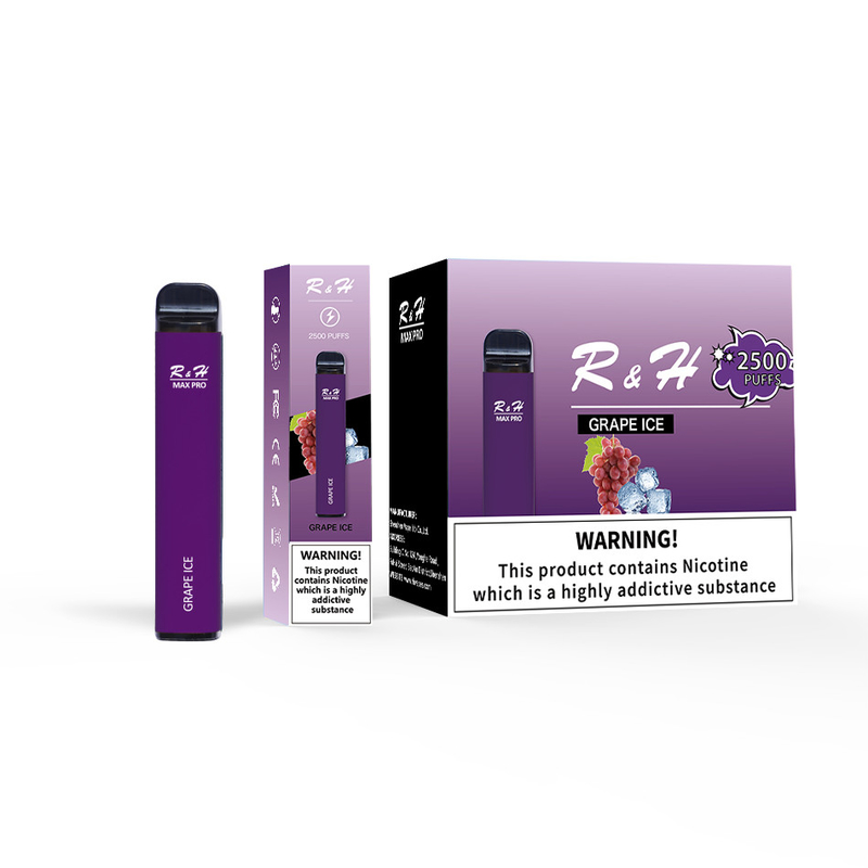 کیت یکبار مصرف Pod Vapes Max Pro 8ml 950mah 2500 Puffs 1.3ohm Mesh Coil