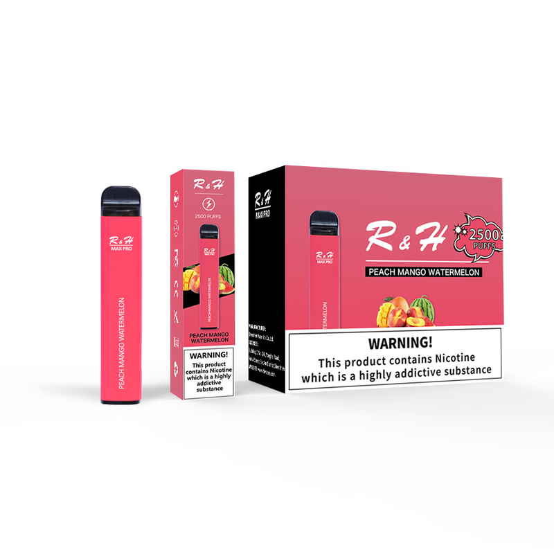 کیت یکبار مصرف Pod Vapes Max Pro 8ml 950mah 2500 Puffs 1.3ohm Mesh Coil