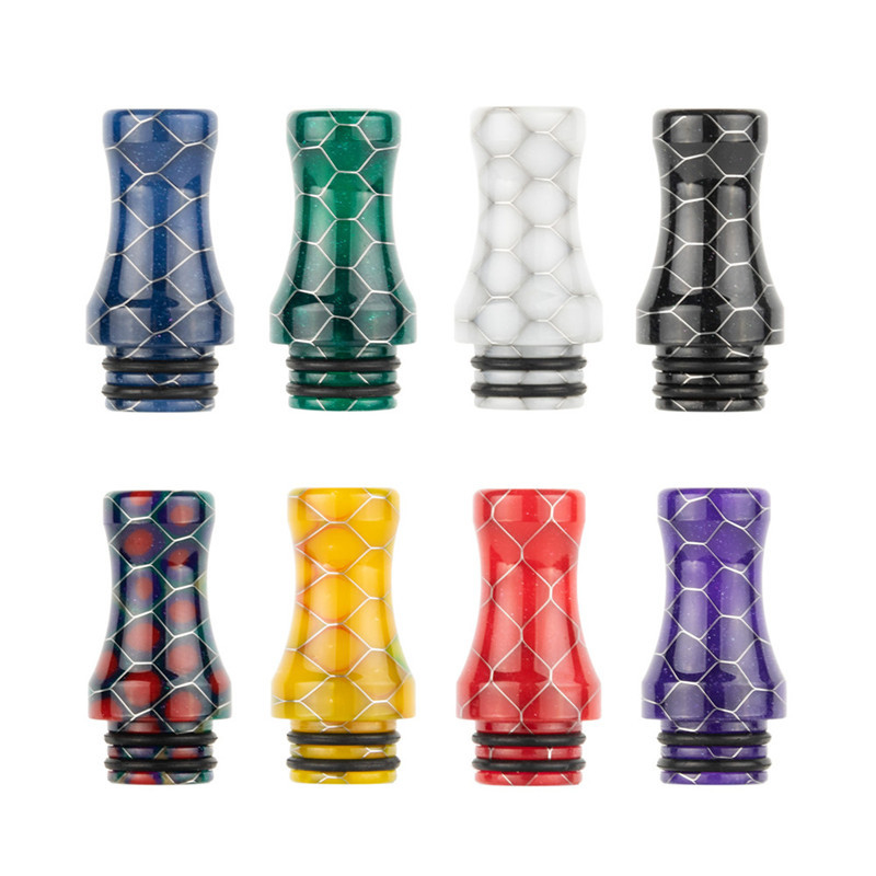 لوازم جانبی سیگار E رنگ تصادفی Resin 510 Vape Drip Tip AS258S