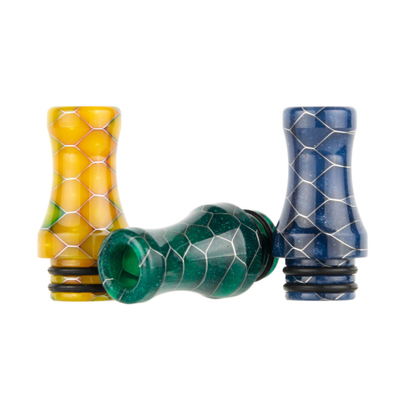 لوازم جانبی سیگار E رنگ تصادفی Resin 510 Vape Drip Tip AS258S