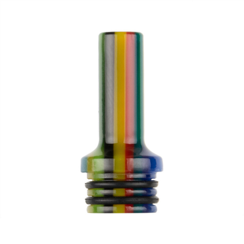 نکات AS285 Resin Rainbow 510 MTL سفارشی Vape Drip Drip برای کارتریج های اتمایزر قلم ویپ