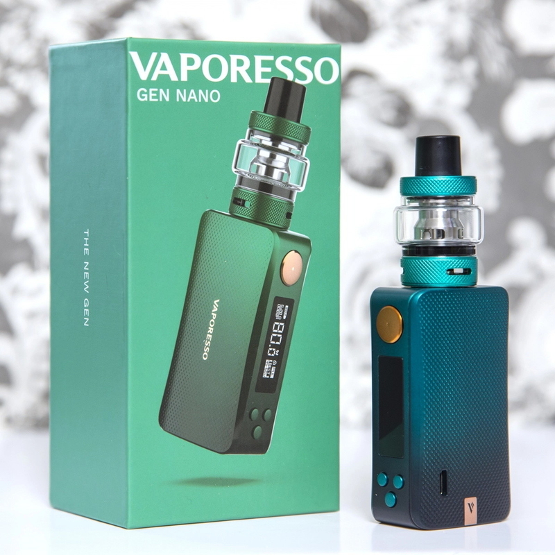 Vaporesso Gen Nano Box Kit 2000mah ساخته شده با باتری Gtx Coil 80w Box Mod Kit