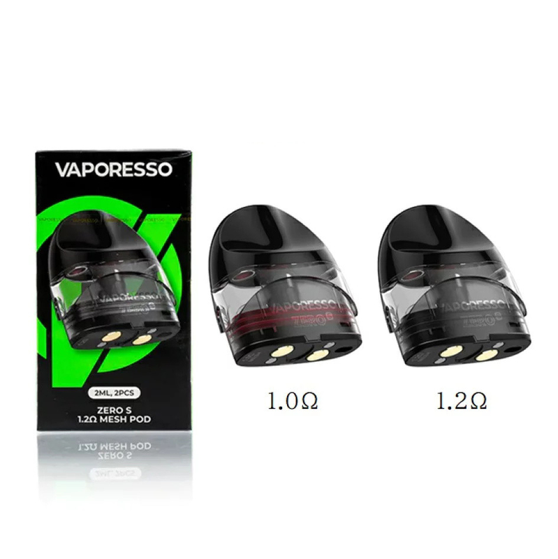 کارتریج Vaporesso Zero S 2ml 1.2 اهمی Top Filling MTL Vaping Empty Pod Cartridge