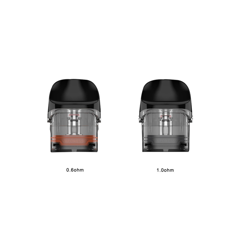 کارتریج Vaporesso Luxe QS Empty Pod 2ml 0.6 Ohm 1.0 Ohm 4 pcs For Luxe QS Kit / Luxe Q Kit