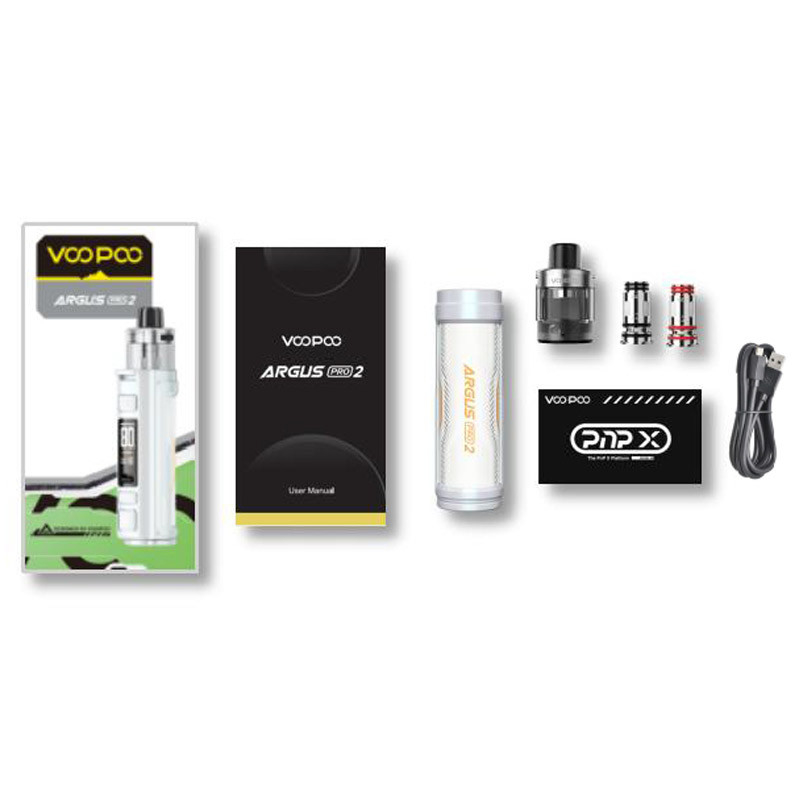 Voopoo Argus Pro 2 Pod Mod Kit 3000mAh باتری داخلی 5ml PnP X 0.15ohm 0.3ohm کویل