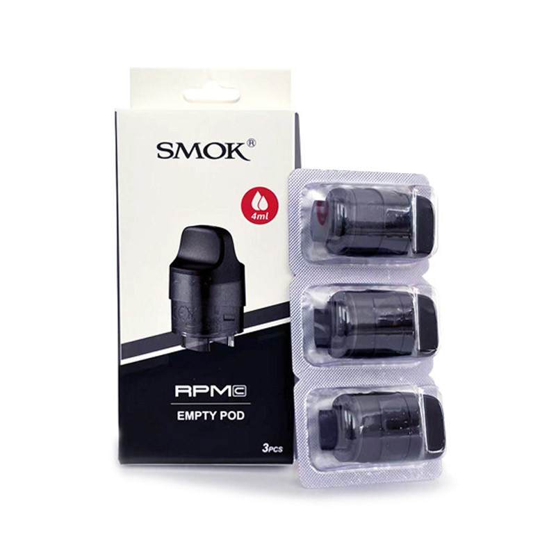 SMOK RPM C کارتریج پوپ خالی 4ml 3pcs/packaging نوع بسته بندی استاندارد