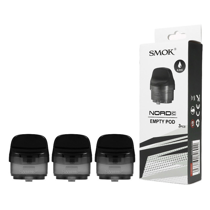 SMOK Nord C کارتریج پاکت خالی 4.5ml 3pcs/Pack Top