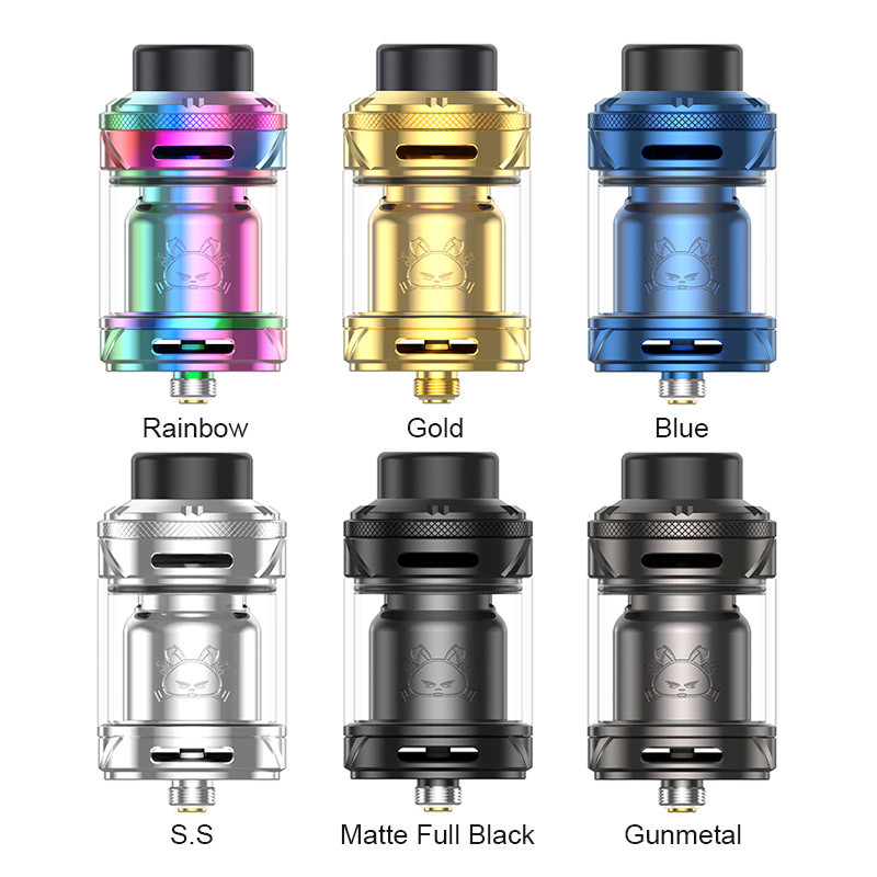 Hellvape Fat Rabbit 2 RTA 6.5ml / 4ml / 2ml مخزن دو کویل RTA