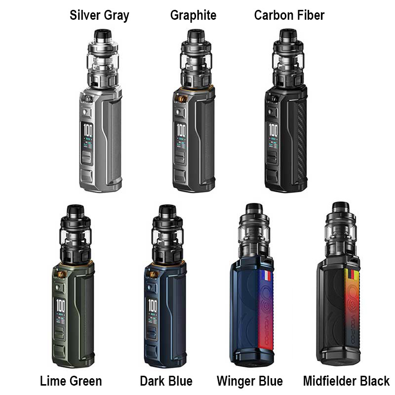 Voopoo Argus XT 100W Mod Kit 6.5ml مناسب برای مخزن مت 18650/21700 باتری