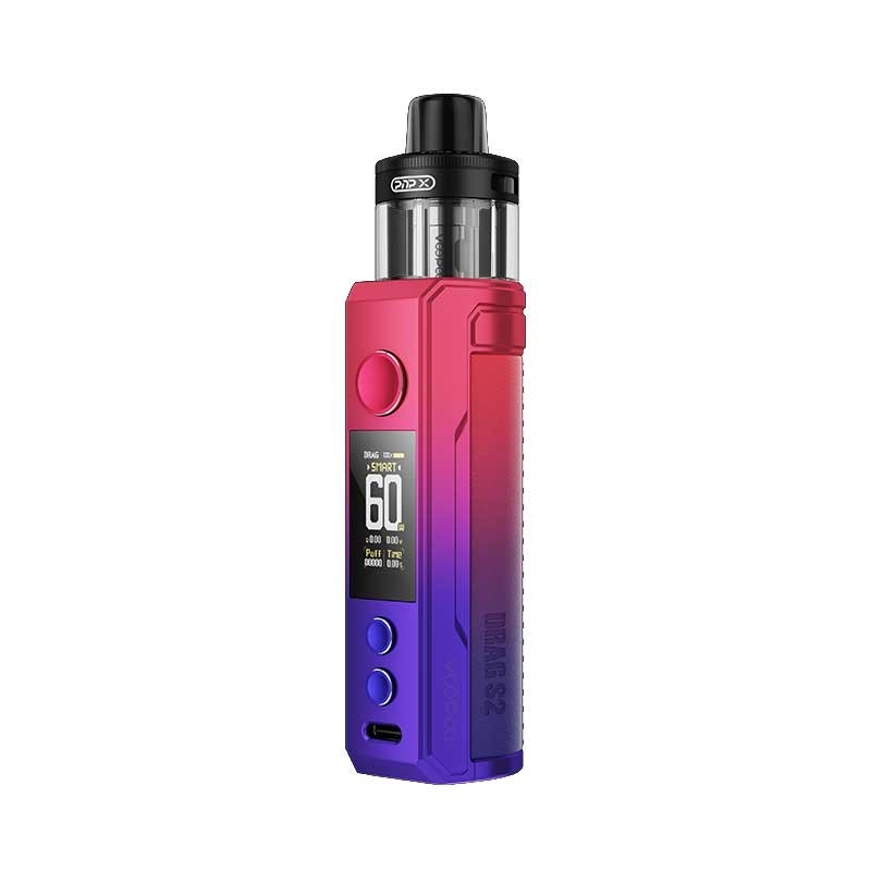 کیت Voopoo Drag s2 Pod Mod 60w با کارتریج PnP X DTL / MTL 2500mAh 5ml