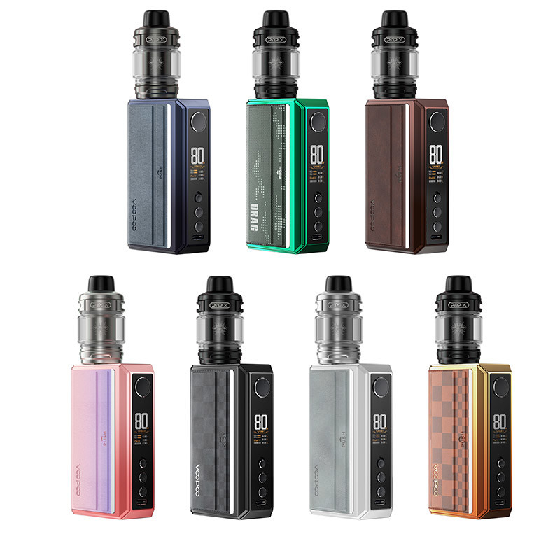 وپوو درگ 5 پود مدل کیت 177w 18650 باتری کیت با PnP X کویل 5.5 میلی لیتر
