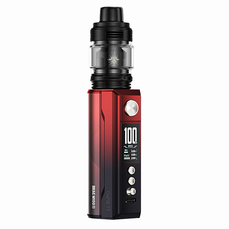 وپو درگ ام 100 اس مدل کیت 100 وات با کویل PnP 5.5ml 0.5ohm کیت های Vaping