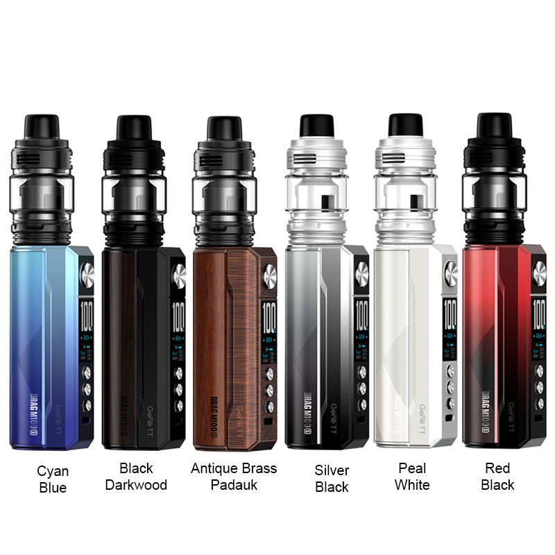 وپو درگ ام 100 اس مدل کیت 100 وات با کویل PnP 5.5ml 0.5ohm کیت های Vaping