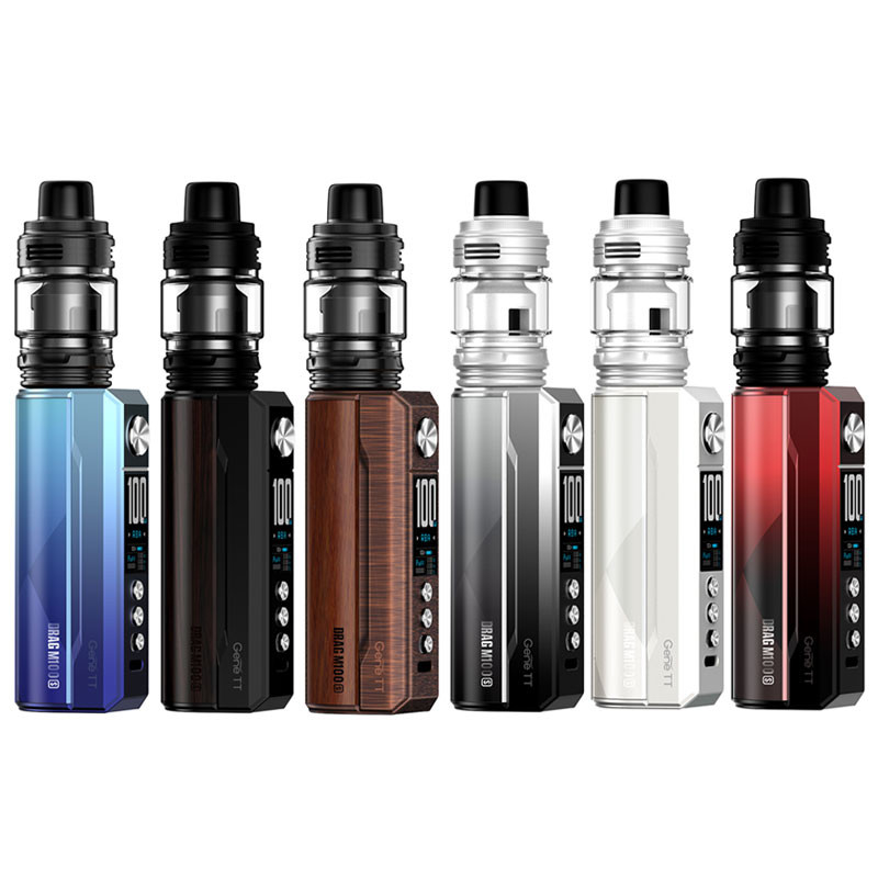 وپو درگ ام 100 اس مدل کیت 100 وات با کویل PnP 5.5ml 0.5ohm کیت های Vaping