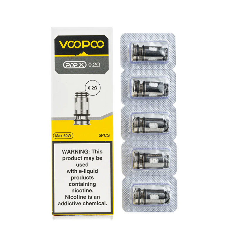 Voopoo PnP X Replacement Coil 5pcs/pack برای کیت Argus Pro 2 / کیت Drag 5 / Uforce-X Tank / Doric 60 Pro