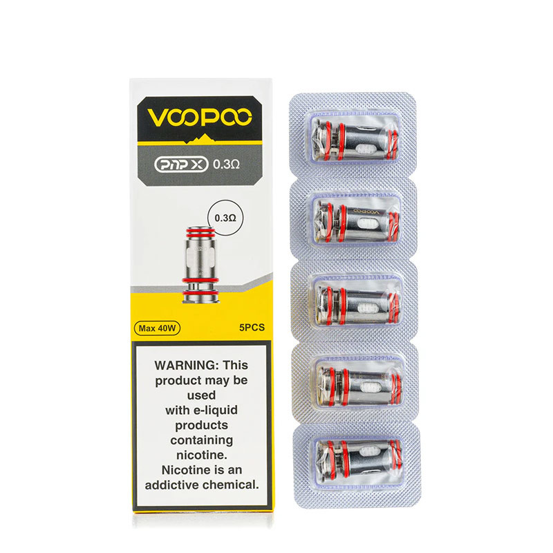 Voopoo PnP X Replacement Coil 5pcs/pack برای کیت Argus Pro 2 / کیت Drag 5 / Uforce-X Tank / Doric 60 Pro